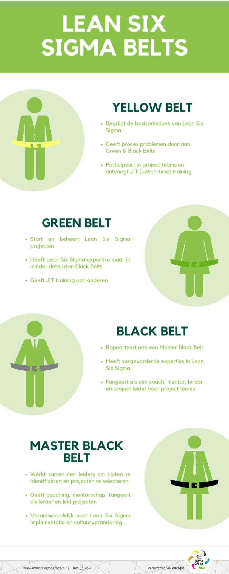 Lean Six Sigma Belts Structuur - Green Belt In Lean